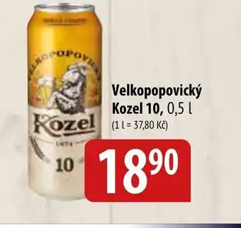 Bala Velkopopovický Kozel 10, 0,5 L. nabídka