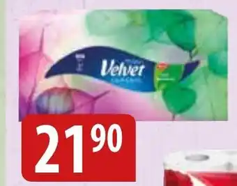 Bala Kosmetické ubrousky Velvet Classic, 100 ks box, 2-vrstvé nabídka