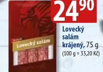 Bala Lovecký salám krájený, 75 g nabídka