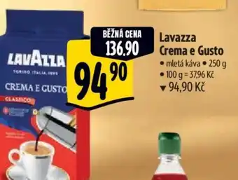 Albert Lavazza Crema e Gusto nabídka