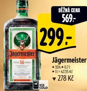 Albert Jagermeister 0.7L nabídka