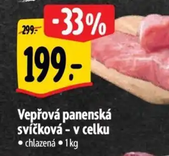 Albert Vepřová panenská svíčková - v celku nabídka