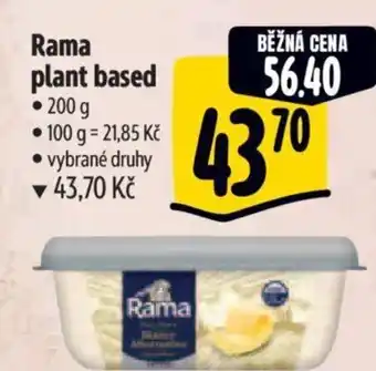 Albert Rama plant based nabídka