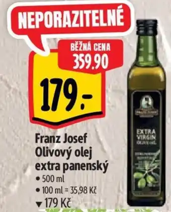 Albert Franz Josef Olivový olej extra panenský nabídka
