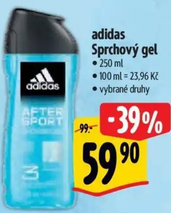 Albert adidas Sprchový gel nabídka