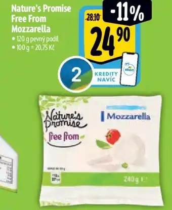 Albert Nature's Promise Free From Mozzarella nabídka