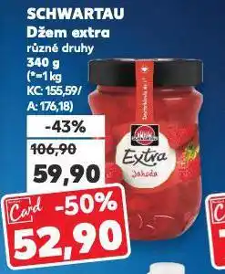 Kaufland Schwartau džem extra nabídka