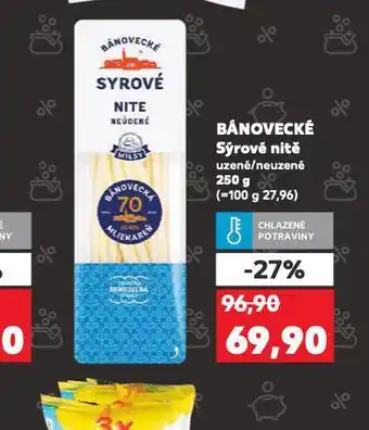 Kaufland Bánovecké sýrové nitě nabídka