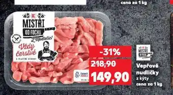 Kaufland Vepřové nudličky z kýty nabídka