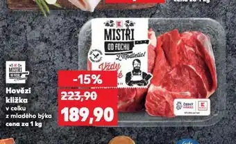 Kaufland Hovězí kližka nabídka