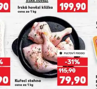 Kaufland Kuřecí stehna nabídka
