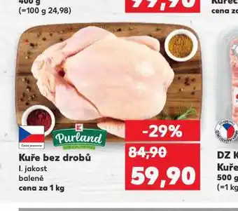 Kaufland Kuře bez drobů nabídka