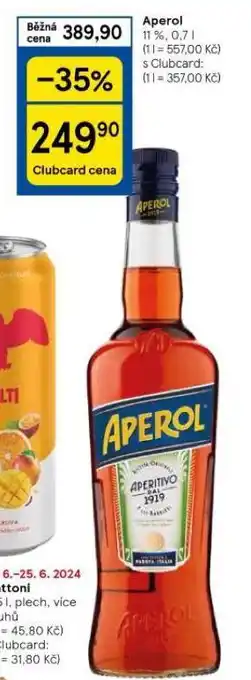 Tesco Aperol nabídka