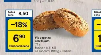 Tesco Fit bagetka s kváskem nabídka