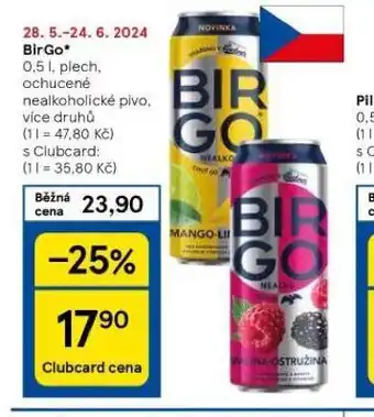 Tesco Birgo nabídka