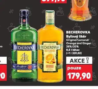 Kaufland Becherovka nabídka