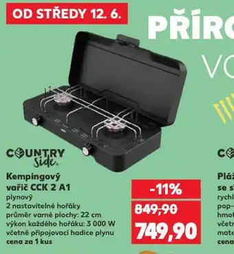 Kaufland Kempingový vařič nabídka