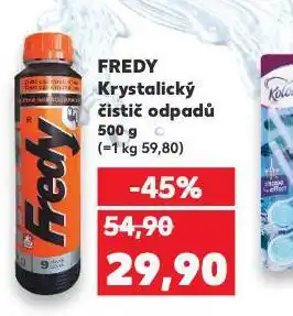 Kaufland Fredy krystalický čistič odpadů nabídka