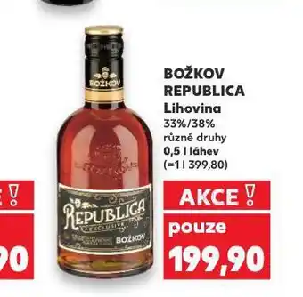 Kaufland Božkov republica nabídka