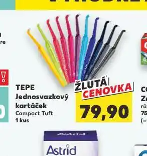 Kaufland Tepe jednosvazkový kartáček nabídka