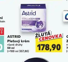 Kaufland Astrid pleťový krém nabídka