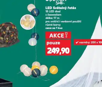 Kaufland Led světelný řetěz nabídka