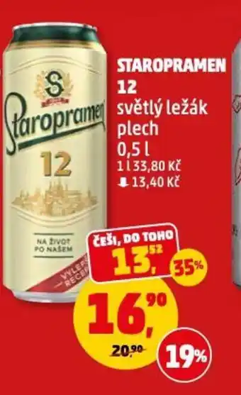 Penny Market STAROPRAMEN 12 0.5L nabídka