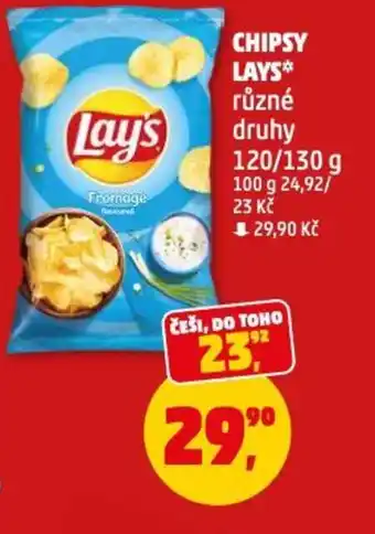 Penny Market CHIPSY LAYS nabídka