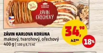 Penny Market ZÁVIN KARLOVA KORUNA nabídka