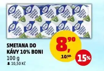 Penny Market SMETANA DO KÁVY 10% BONI nabídka