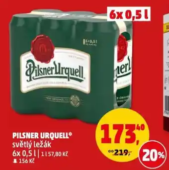 Penny Market PILSNER URQUELL nabídka