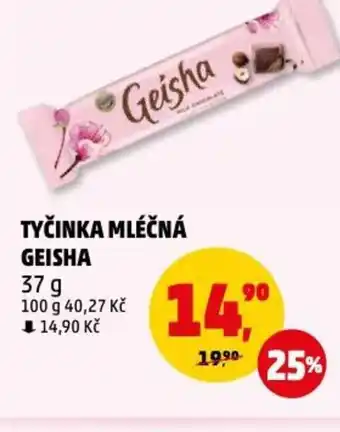Penny Market TYČINKA MLÉČNÁ GEISHA nabídka