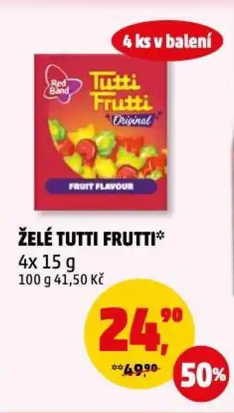 Penny Market ŽELÉ TUTTI FRUTTI nabídka