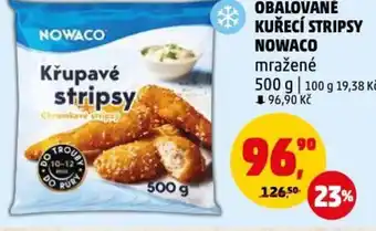 Penny Market OBALOVANÉ KUŘECÍ STRIPSY NOWACO nabídka