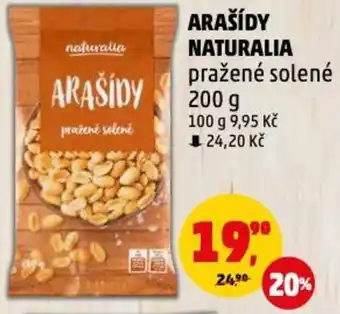 Penny Market ARAŠÍDY NATURALIA nabídka