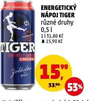 Penny Market ENERGETICKÝ NÁPOJ TIGER 0.5L nabídka