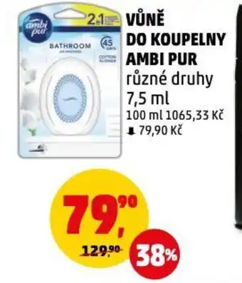 Penny Market VŮNĚ DO KOUPELNY AMBI PUR nabídka