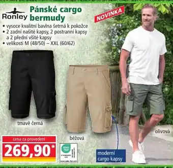 Norma Pánské cargo bermudy nabídka
