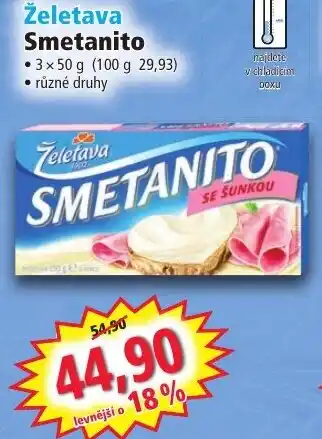 Norma Želetava Smetanito nabídka