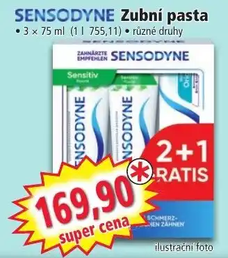Norma SENSODYNE Zubní pasta nabídka