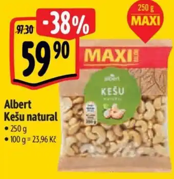 Albert Albert Kešu natural nabídka