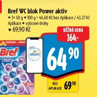 Albert Bref WC blok Power aktiv nabídka