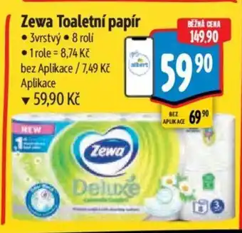 Albert Zewa Toaletní papír nabídka