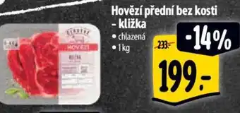Albert Hovězí přední bez kosti - kližka nabídka