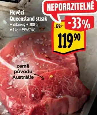 Albert Hovězí Queensland steak nabídka