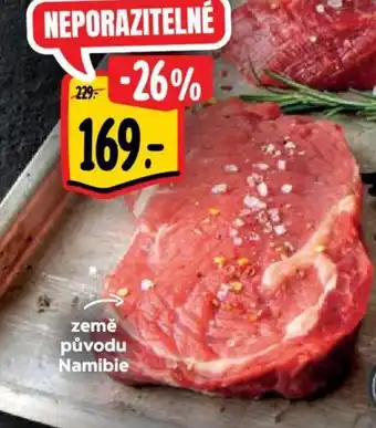 Albert Hovězí vysoká roštěná nabídka