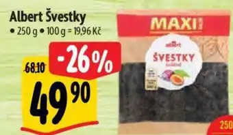 Albert Albert Švestky nabídka