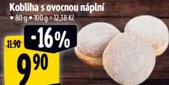 Albert Kobliha s ovocnou náplní nabídka