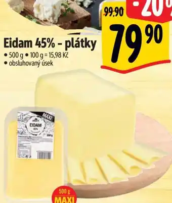 Albert Eidam 45%-plátky nabídka