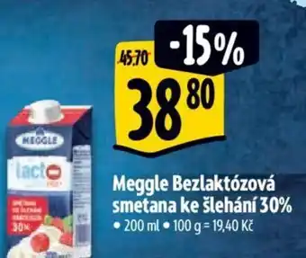 Albert Meggle Bezlaktózová smetana ke šlehání 30% nabídka